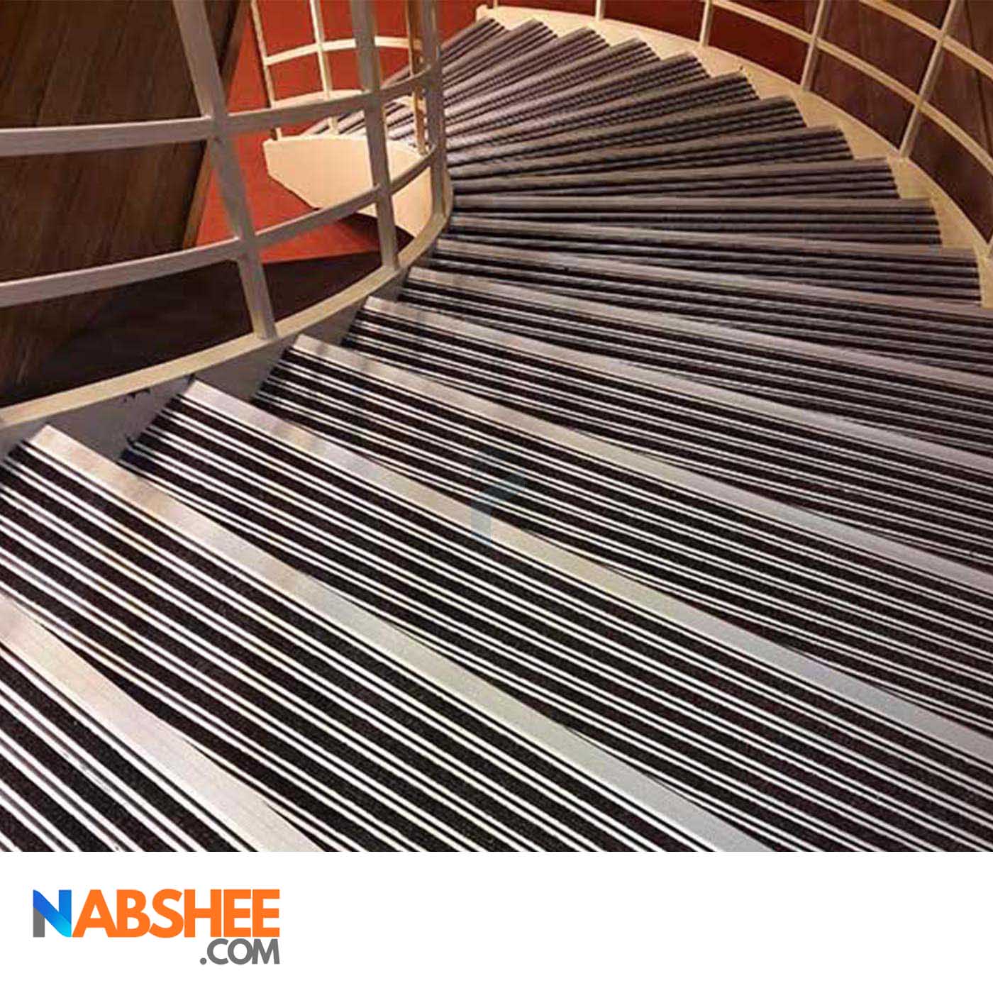 پادری آلومینیومی یک سانتی کد D100 با رویه موکت