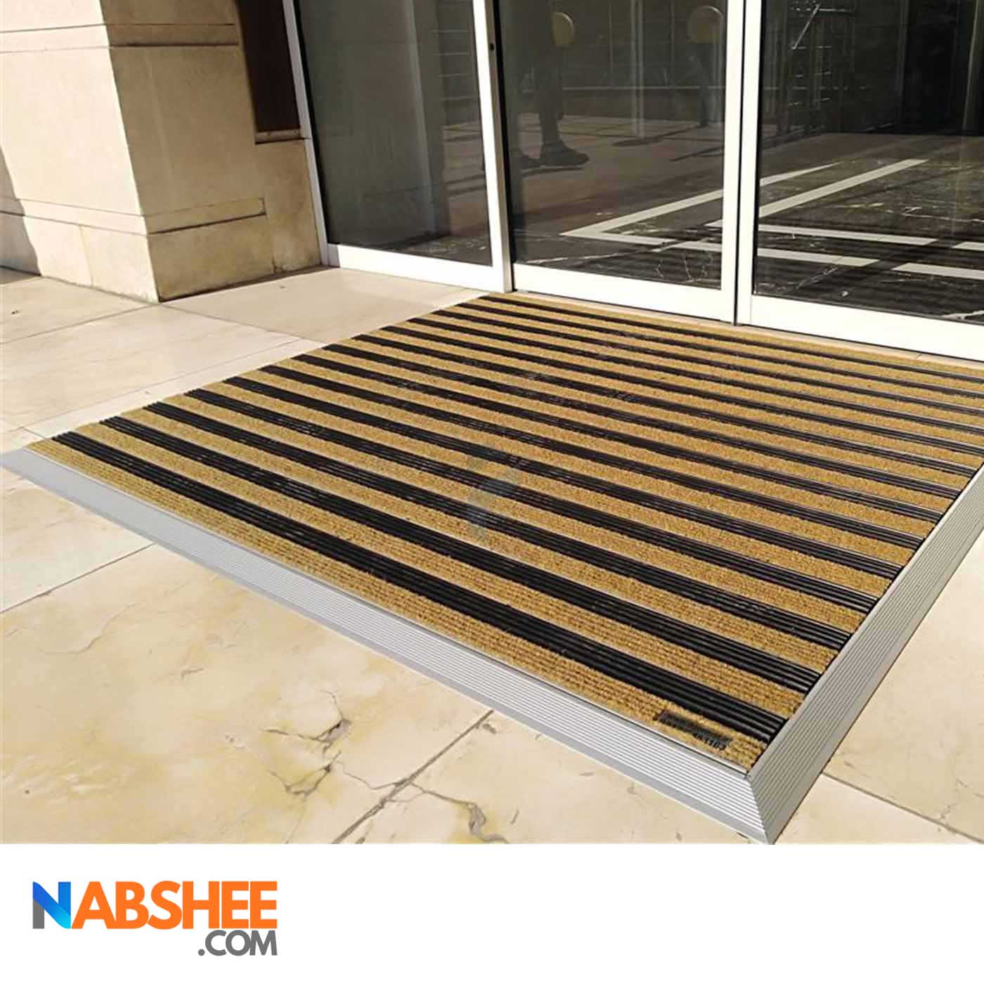 پادری آلومینیومی 1/8 سانتی کد D145 با رویه PVC و موکت