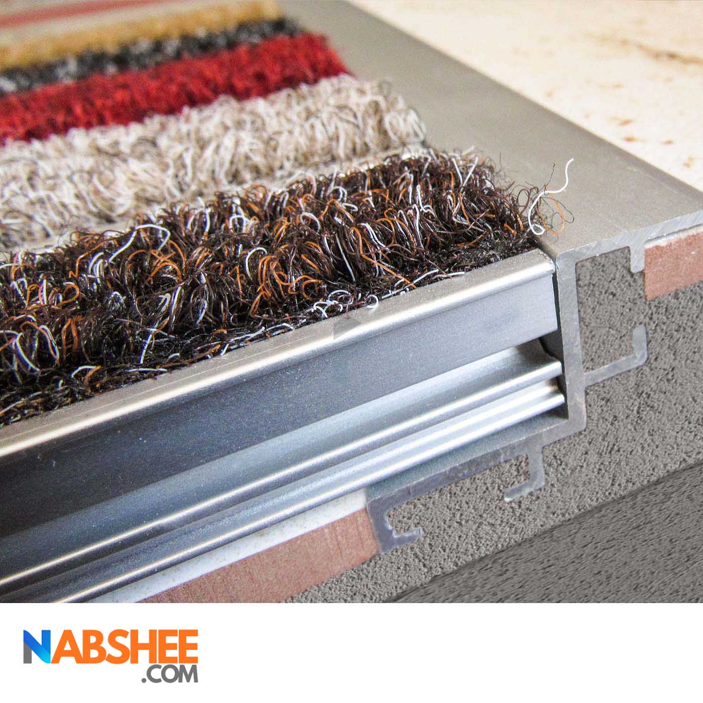 پروفیل آلومینیومی Z کد A7 نقره ای (شاخه 3 متری)