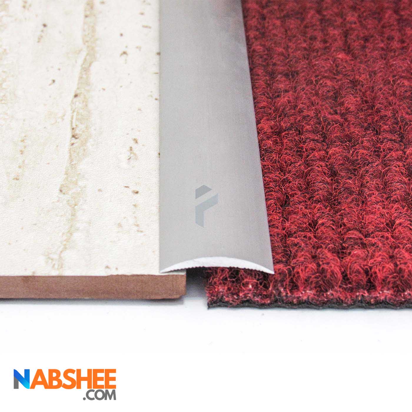 پروفیل آلومینیومی گرده ماهی 3 سانتی کد A1 نقره ای (شاخه 3 متری)