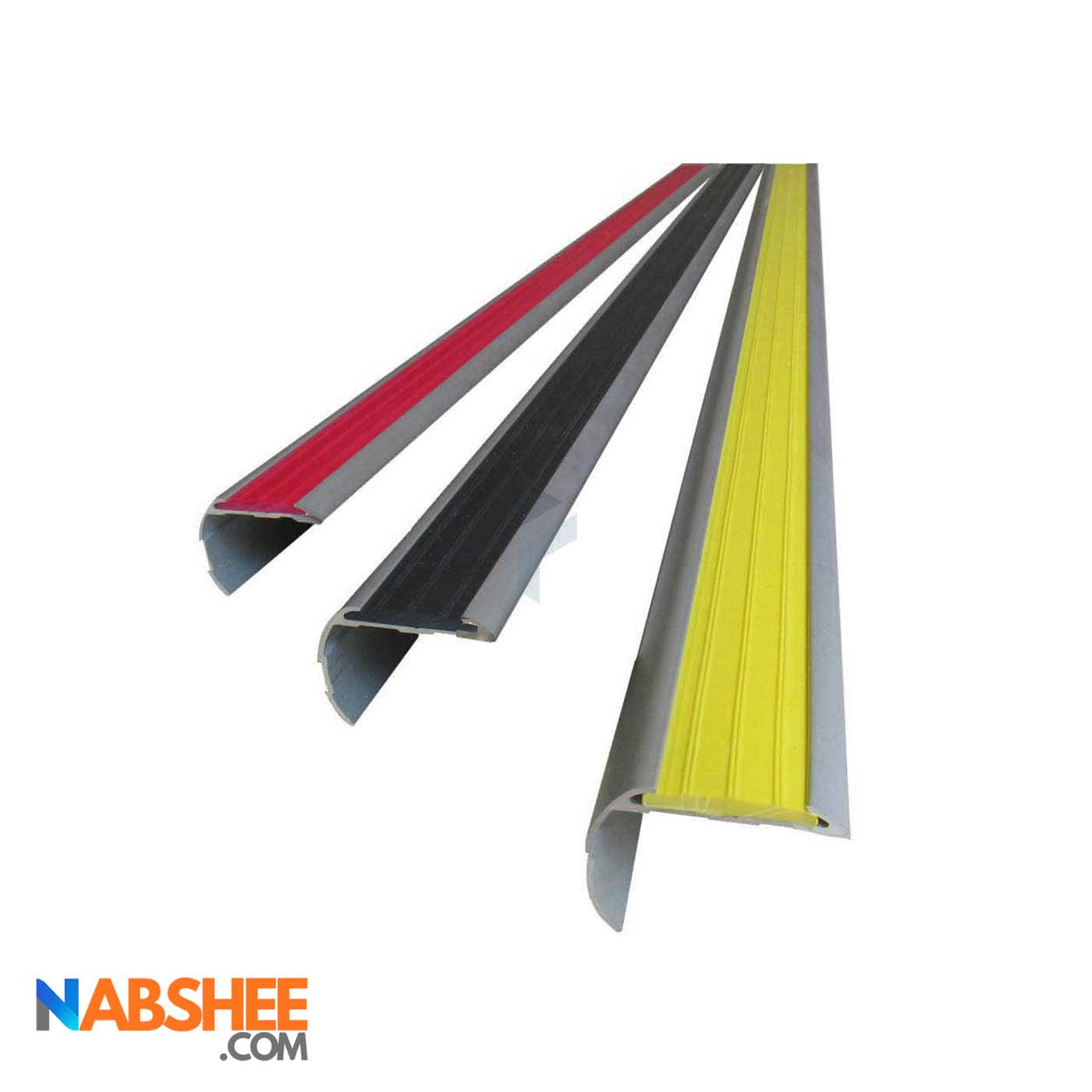 ترمز پله آلومینیومی تک کانال با رویه PVC کد T1