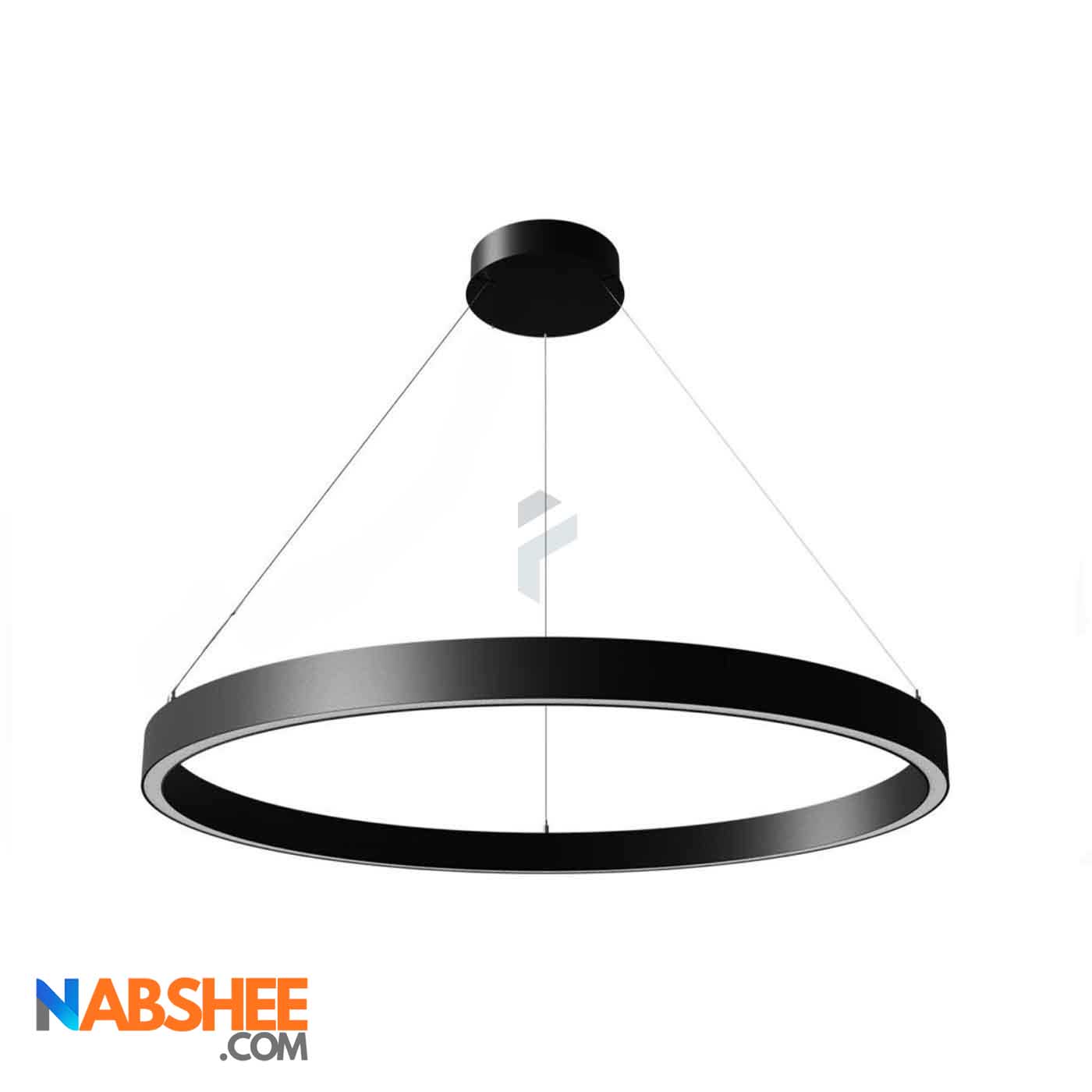 لوستر نور خطی دایره قطر 140 سانت کد LCR3050-140 (بدون نور)