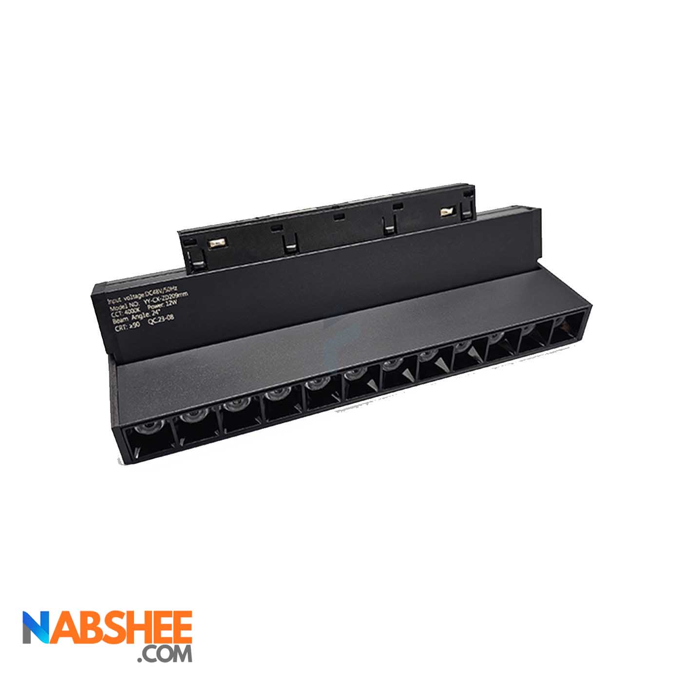 چراغ مگنتی لنزدار کتابی 12 وات کد MZB12-4000