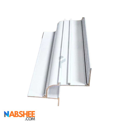 پروفیل نور خطی آلومینیومی مخفی کنج کناف قوس دار کد LK7W سفید